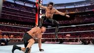 Seth Rollins defeated Brock Lesnar in a quick match at WrestleMania 35